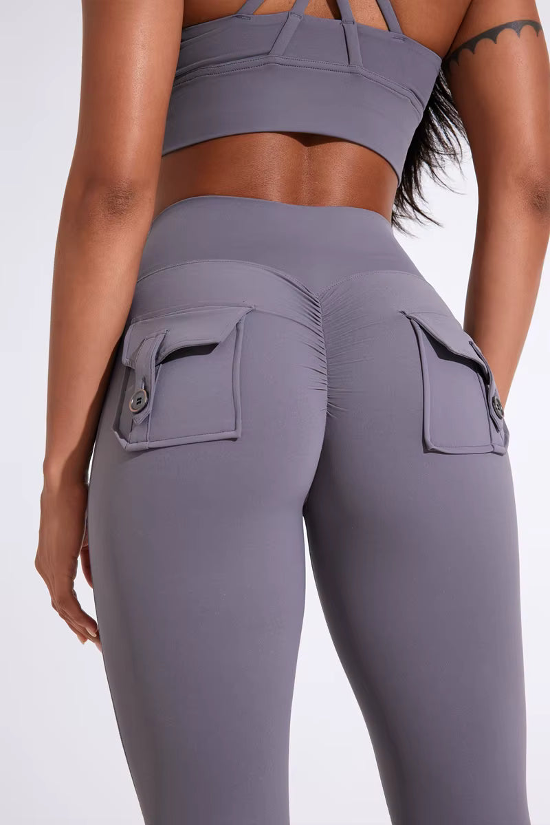 Sculpt Pocket Flare Leggings