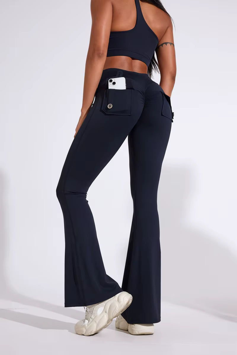 Sculpt Pocket Flare Leggings