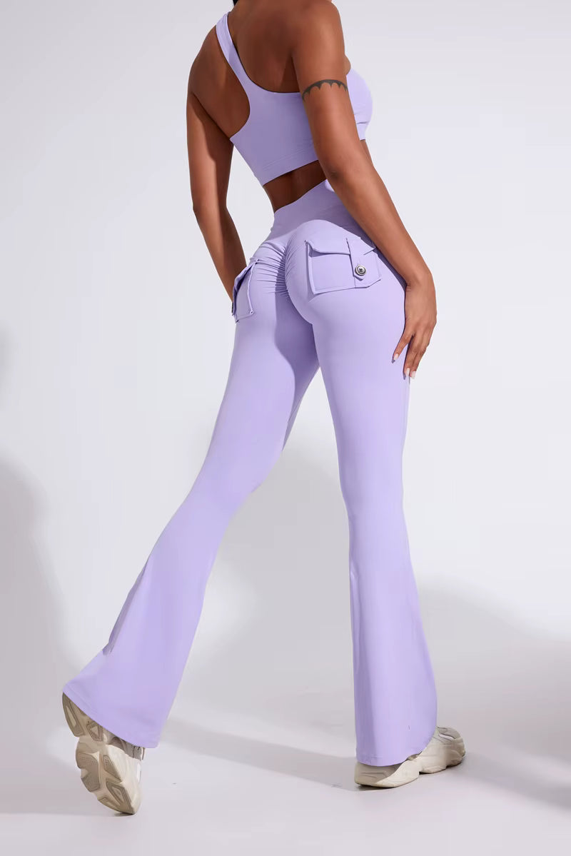 Sculpt Pocket Flare Leggings