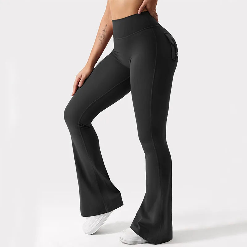 Performance Contour Flared Leggings