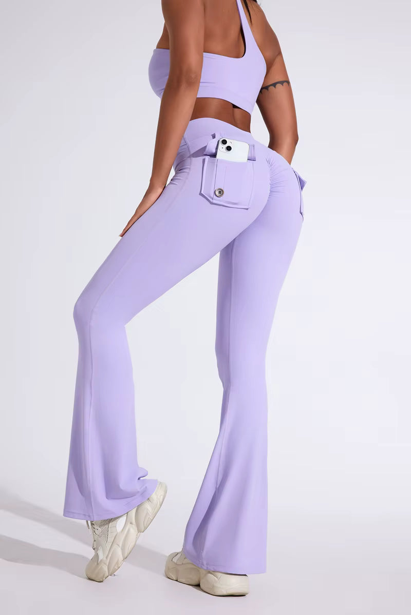 Sculpt Pocket Flare Leggings