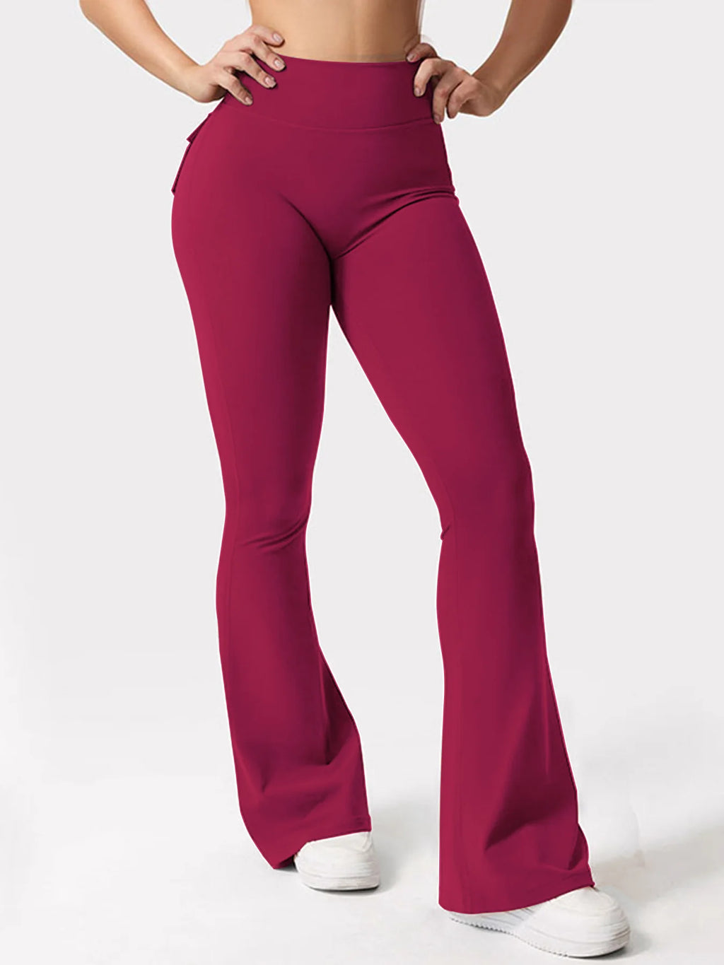 Performance Contour Flared Leggings