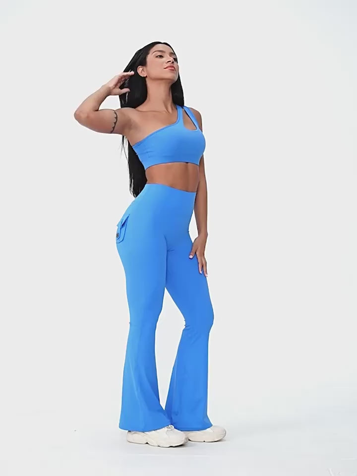 Sculpt Pocket Flare Leggings